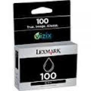 Cartus LEXMARK 100, Original, Black, Inkjet